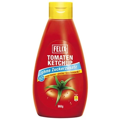 Abbildung von Felix Ketchup Zurckerreduziert ohne Zuckerzusatz 60% weniger Zucker 1 x 960