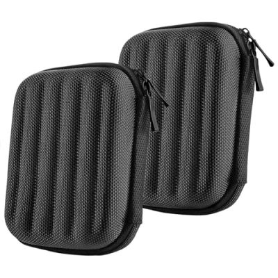 Abbildung von Geekria Tasche Kopfhörer für Bose SoundSport, QuietComfort 20, Hifiman Sports Wireless Bluetooth Headset, Schutztasche Headset Case, Hard Tragetasche