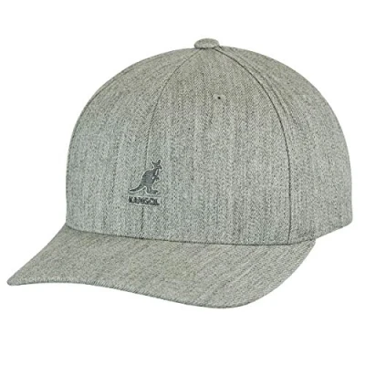 Abbildung von Kangol Unisex Wool Flexfit Baseball Cap, Grau (Flanell), S M