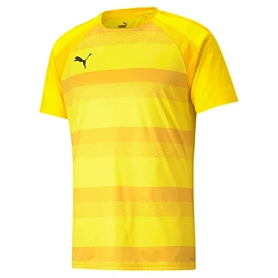 Abbildung von Puma Vision Trikot Sport Tshirt, Herren, Größe: Large, Gelbgelbschwarz