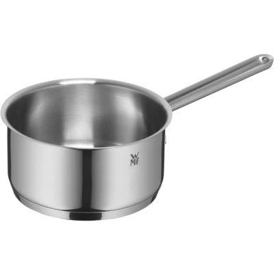 Abbildung von WMF Provence Plus Stielkasserolle 16cm ohne Deckel, Kochtopf klein 1,4l, Milchtopf Induktion, Cromargan Edelstahl poliert, unbeschichtet, backofengeeignet