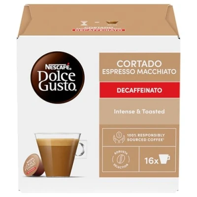 Abbildung von Nescafe Dolce Gusto Cortado Espresso Macchiato Decaffeinato 99,2 g