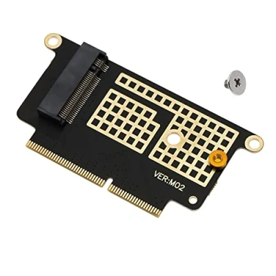 Abbildung von eMagTech M.2 NVME SSD Konverter Adapterkarte Latop Ersatzteile Kompatibel mit MacBook Pro A1708 2016 2017 Nicht berühren Leiste Version