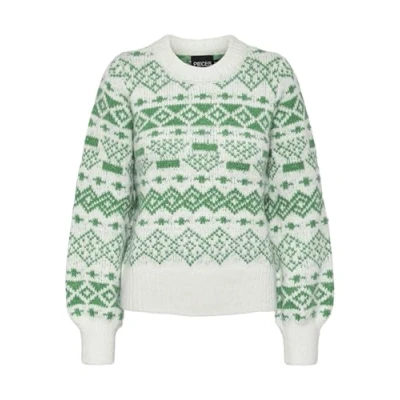 Abbildung von Pieces Pcjianna Strickpullover, Damen, Größe: Large, Cloud dancer