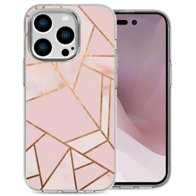 Abbildung von Apple iPhone 14 Pro Hülle Silikon iMoshion Soft Case/Backcover Handyhülle Rosa