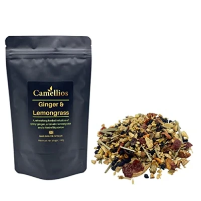 Abbildung von Ingwer Zitronengras Tee, Loser Kräutertee, Camellios (100g)