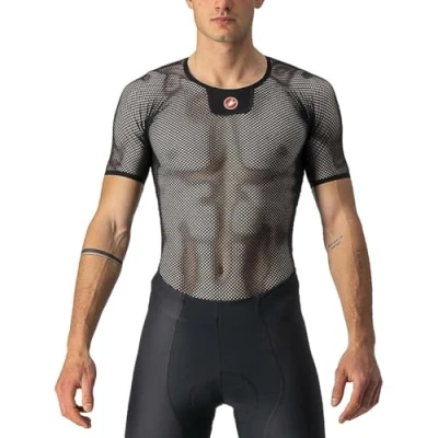 Abbildung von CASTELLI Men&#039;s CORE MESH 3 SS T Shirt, Schwarz Weiss, XL