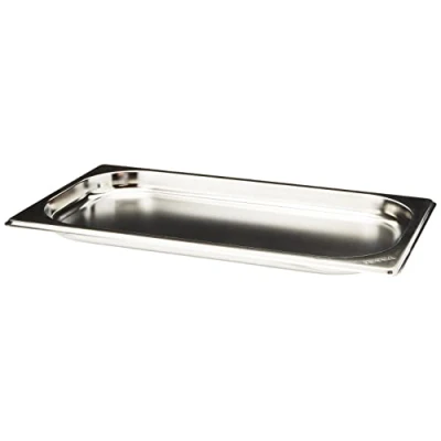 Abbildung von Vogue GM310 Edelstahl GN 1/3 Pfanne, Lebensmittelbehälter, Restaurant, 20 x 325 176 mm, Silber