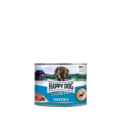 Abbildung von Happy Dog Sensible Pure Sweden (Wild) 6 x 200 g