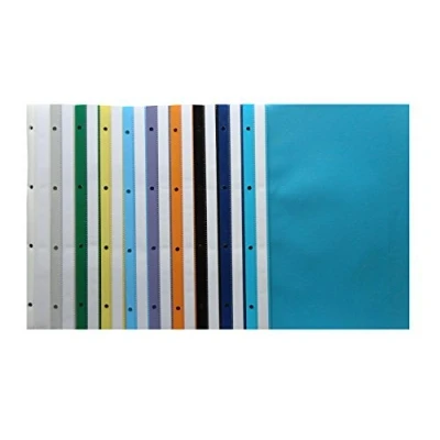 Abbildung von 20 Ablage Schnellhefter/Archiv Hefter mit Lochung / 10 Farben