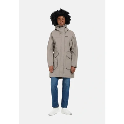 Abbildung von Didriksons Thelma Parka, Damen, Größe: 40, Ash brown