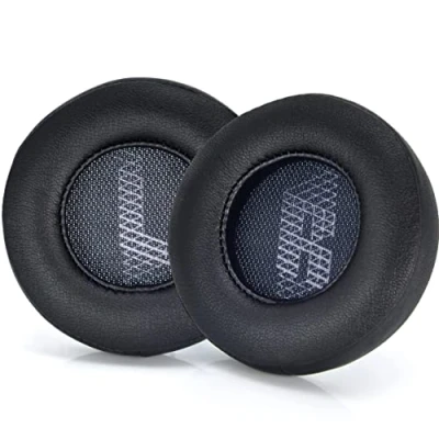 Abbildung von Live 400 BT Ohrpolster defean Ersatz aus Schaumstoff, kompatibel mit kabellosen JBL 400BT On Ear Kopfhörern, hochdichter Geräuschunterdrückungsschaum, weiches Leder, Schwarz