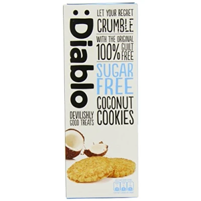 Abbildung von Diablo Coconut Cookies (zuckerfrei) 1 packung (9 kekse)
