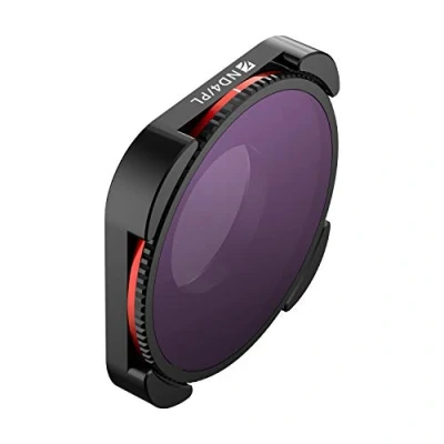 Abbildung von Freewell ND4/PL Hybrid Kamera Objektiv Filter Kompatibel mit Hero12, Hero11, Hero11 Mini, Hero10, Hero9 Schwarz