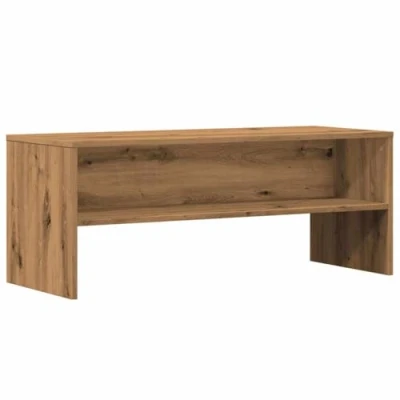 Abbildung von vidaXL TV Regal Artisan Eiche 100x40x40 cm Holzwerkstoff, Möbel, Board, Sideboard, Ständer, Bank, Fernsehschrank, Fernsehtisch