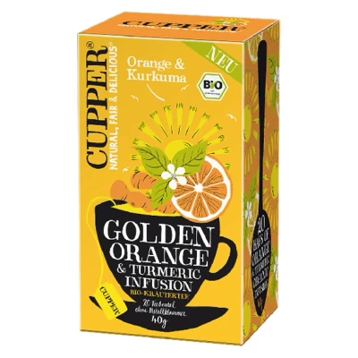 Abbildung von Cupper Bio Golden Orange &amp; Turmeric Infusion, 0.04 von FROG.coffee