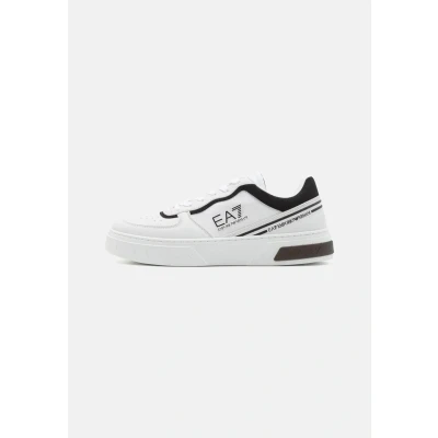 Abbildung von EA7 Emporio Armani Summer Court Sneaker low, Damen, Größe: 40 2/3, White/black Schuhe