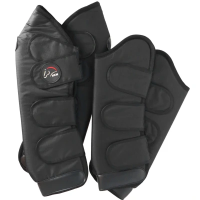 Abbildung von HKM Transportgamaschen Premium Schwarz Pony