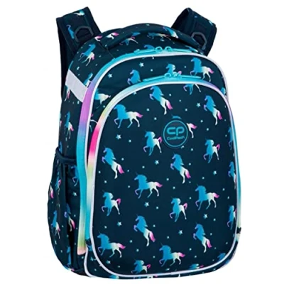 Abbildung von Coolpack F015670, Schulrucksack TURTLE BLUE UNICORN, Blue, 40 x 29 14 cm
