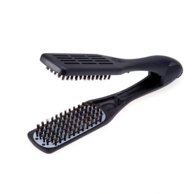 Abbildung von Denman Bürste Thermoceramic Straightening Brush D79 Dubbel Schwarz