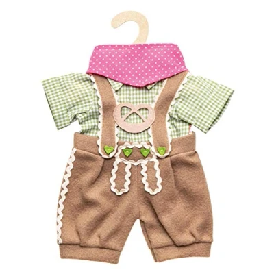 Abbildung von Puppen Trachtenhose mit Hemd, 3 teilig, Gr. 35 45 cm
