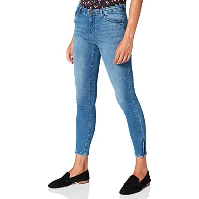 Abbildung von Noisy May Nmkimmy Jeans Skinny Fit, Damen, Größe: 28x34, Light blue denim