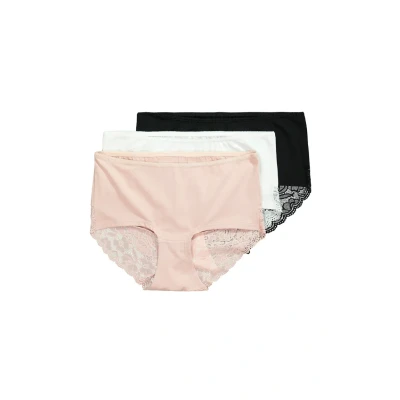 Abbildung von Ulla Popken 3 PACK OF Hipster Shapewear, Damen, Größe: 54/56, Black
