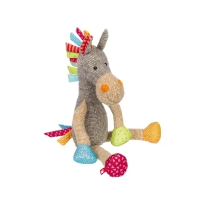 Abbildung von sigikid Pferd Patchwork Sweety Kuscheltier für Kinder, Größe: One Size, Grau