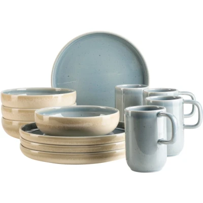 Abbildung von MÄSER Frühstücks Geschirrset &quot;CANDY, aus Steinzeug&quot;, (Set, 12 tlg.), Geschirr Set, Service