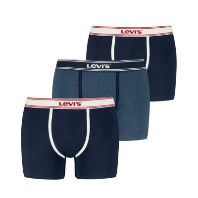 Abbildung von Levi&#039;s MEN Remastered 3 PACK Panties, Herren, Größe: XXL, Navy combo