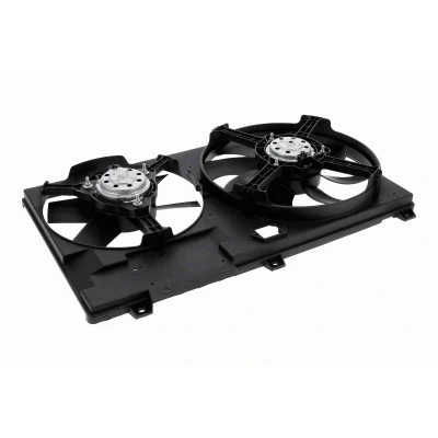 Abbildung von VEMO V22 01 1794 Lüfter 385/305mm 12V 480+240W mit Kühlerlüfterrahmen (Zarge) Original Qualität