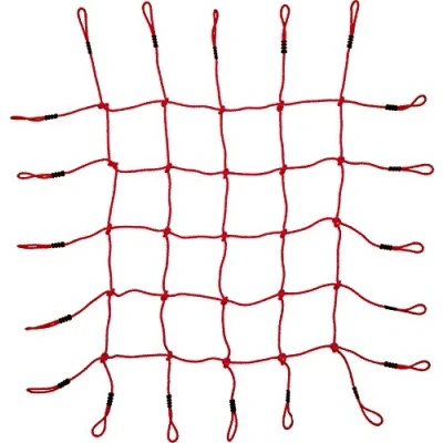Abbildung von small foot Kletternetz aus Kunststoffseilen, Spaß für den Kinderspielplatz, belastbar bis 200 kg, ab 3 Jahren, 6995, 170 x 4 cm
