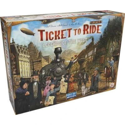 Abbildung von Ticket to Ride Legacy Legends of the West (engl.) Englische Sprache