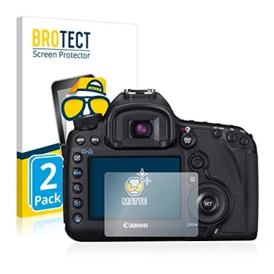 Abbildung von BROTECT Entspiegelungs Schutzfolie für Canon EOS 5D Mark III (2 Stück) Matte Displayschutz Folie, Anti Reflex, Fingerprint