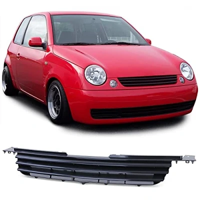 Abbildung von Sport Kühlergrill Grill ohne Emblem Schwarz für VW Lupo 98 05
