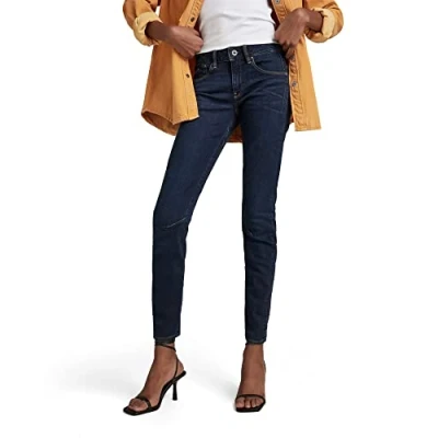 Abbildung von G Star ARC 3D MID Skinny Jeans Fit, Damen, Größe: 28x28, Elto superstretch