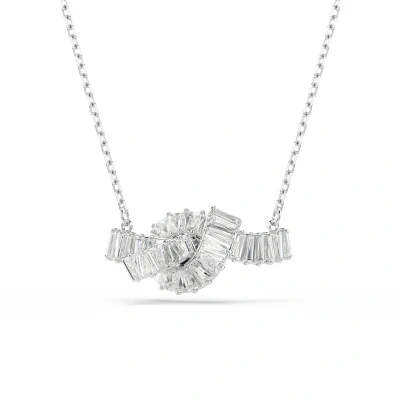 Abbildung von Swarovski Matrix Pendant Halskette, Damen, Größe: One Size, White