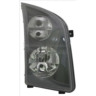 Abbildung von TYC 20 12352 15 2 Scheinwerfer links H7/H7, W21/5W mit Tagfahrlicht für Rechtsverkehr Elektromotor VOLKSWAGEN: Crafter 30 50 Kastenwagen