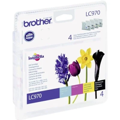Abbildung von Brother LC 970VALBP 4 farbig Druckerpatrone Multipack