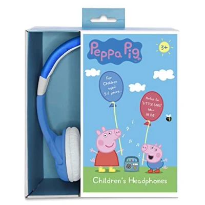 Abbildung von OTL Technologies PP0777 Peppa Pig Rocket George Kids Wired Headphones Blue for Ages 3 7 Years