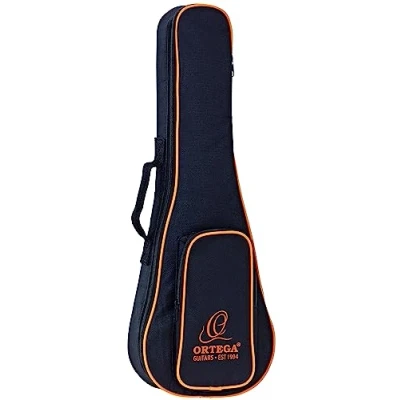 Abbildung von ORTEGA Pineapple Ukulele Economy Tasche schwarz/orange (OUBSTD PINE)
