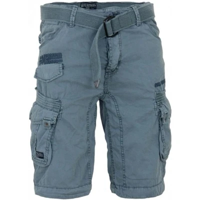 Abbildung von Geographical Norway Cargoshorts Herren kurze Hose Brpanoramique Blau (Packung, 1 tlg) Mit Grütel