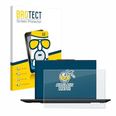 Abbildung von BROTECT Entspiegelungs Schutzglas für Lenovo ThinkPad P1 Gen 7 16&quot; Touch Schutz Folie Panzerfolie Glas Matt [Extrem Kratzfest 9H, Anti Reflex]