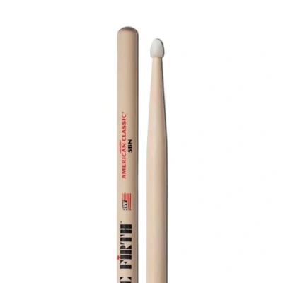 Abbildung von Vic Firth 5B American Hickory Nylon Tip Drumstick