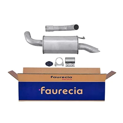 Abbildung von HELLA 8LD 366 030 361 Endschalldämpfer hinten mit Anbauteilen FORD: MONDEO 3 Kombi