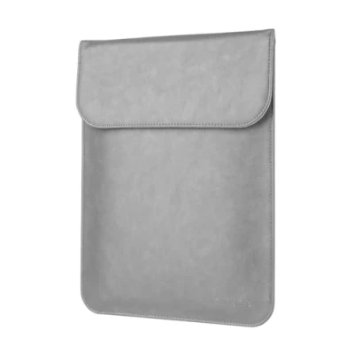 Abbildung von Allinside 11 12 Zoll Hülle Tasche wasserdichte Laptophülle für MacBook Air 11&quot;/ 12&quot;/ Notebook, Grau