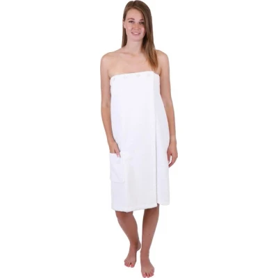 Abbildung von Betz Kilt Frottee Saunakilt BERLIN mit Knöpfen für Damen 420 g/m², Baumwolle