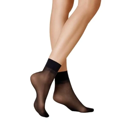 Abbildung von KUNERT Basicsocken Mystique 20 (1 Paar) Edle Söckchen in pudrig, matter Optik