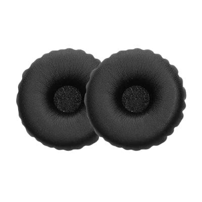 Abbildung von kwmobile 2x Ohr Polster für Logitech PC960 / H960 H650E H820E HiFi Kopfhörer (Ohrpolster Kunstleder Over Ear Headphones)