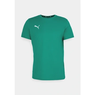 Abbildung von Puma Teamgoal Casuals TEE Tshirt basic, Herren, Größe: Medium, Green/white